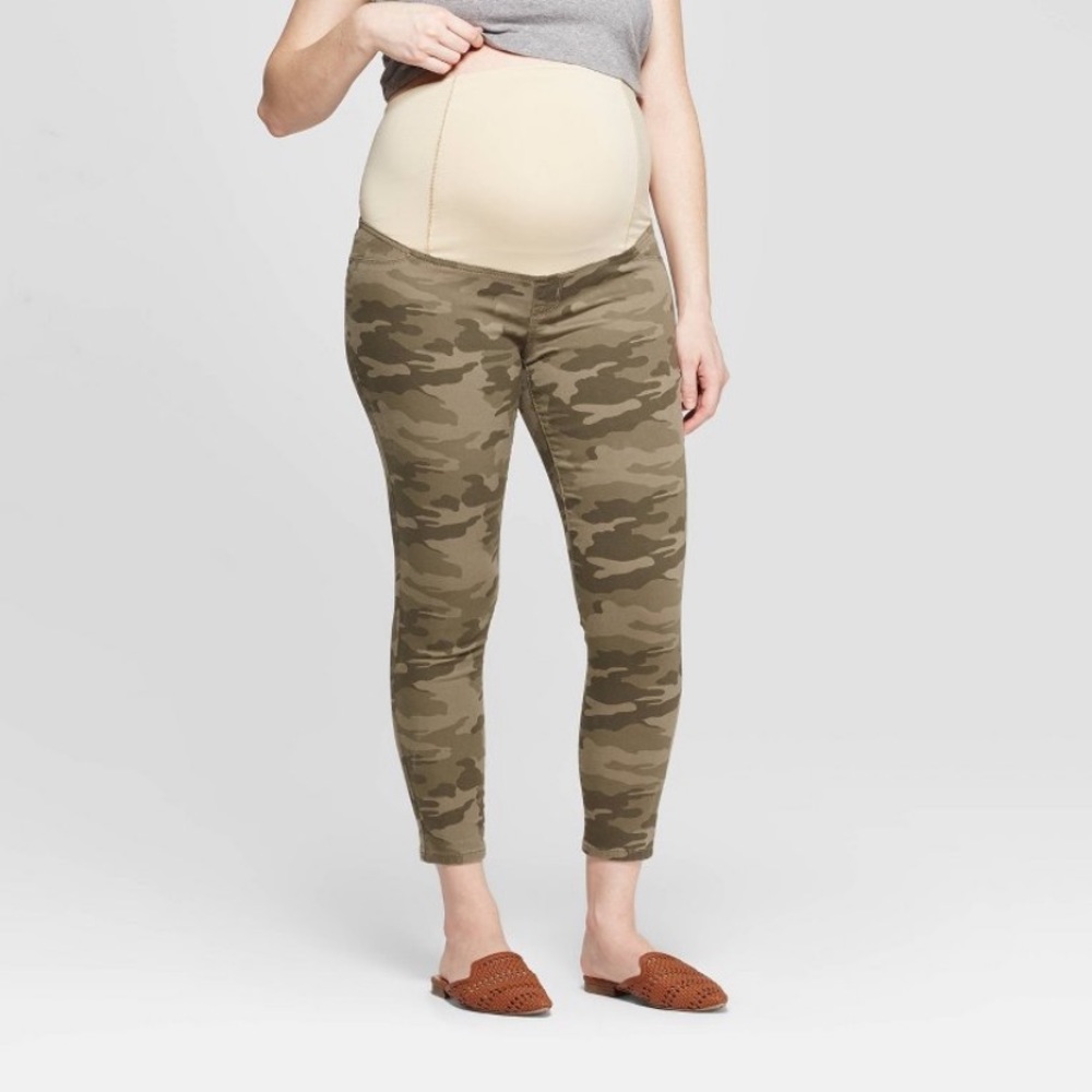 Maternity Camo Jeans Size 0